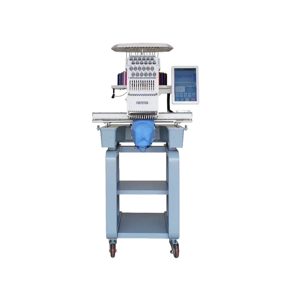Fortever FT-1201R, bordadora industrial de 1 cabezal con área de 350 × 500 mm