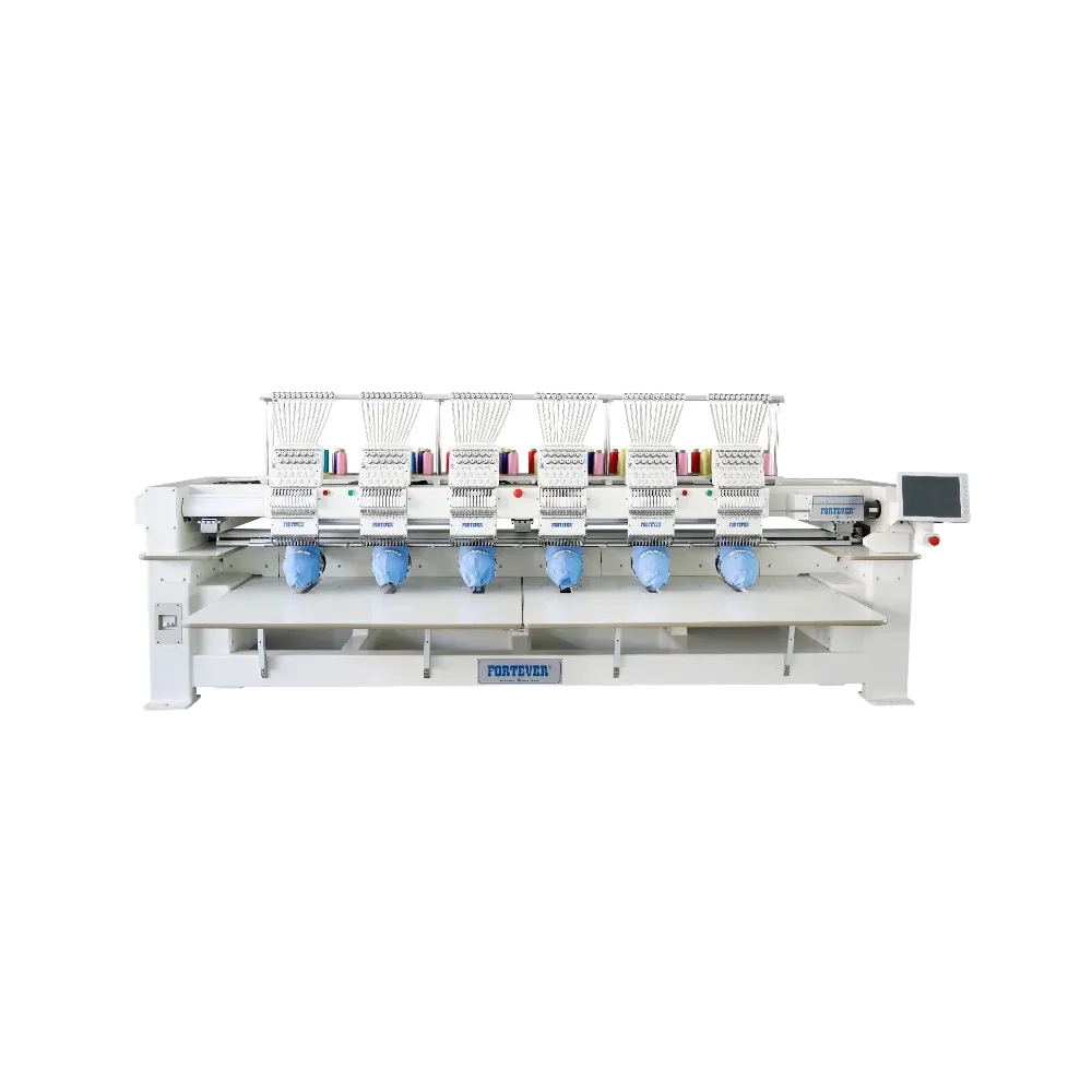 Fortever FT-1206H, bordadora industrial de 6 cabezales