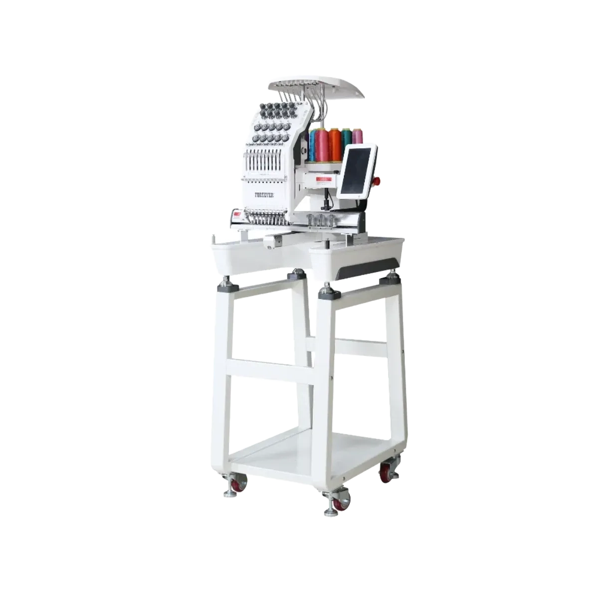 Fortever Halo-X, bordadora industrial de 1 cabezal y 10 agujas